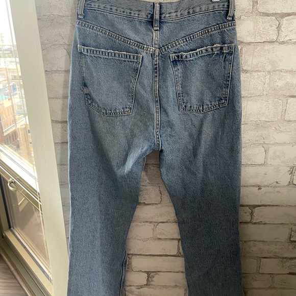 Zara High Rise Jeans Ripped - Picture 4 of 8